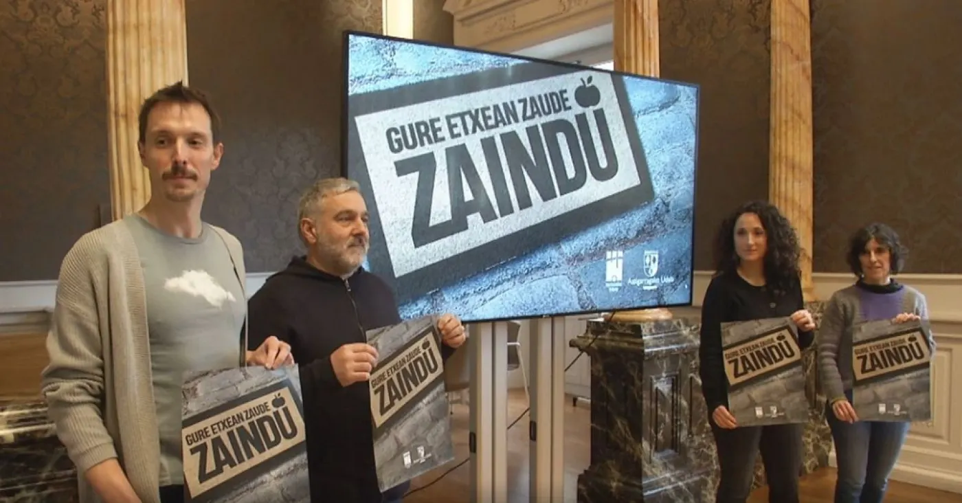 Astigarraga y Hernani lanzan campaña para promover el respeto durante la temporada del txotx