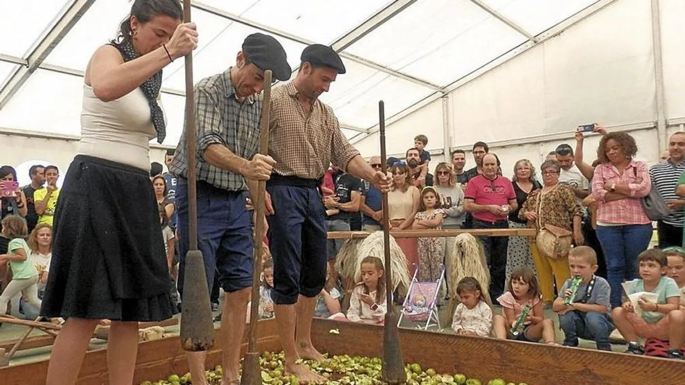 La sidra celebra su día el domingo en Lekunberri