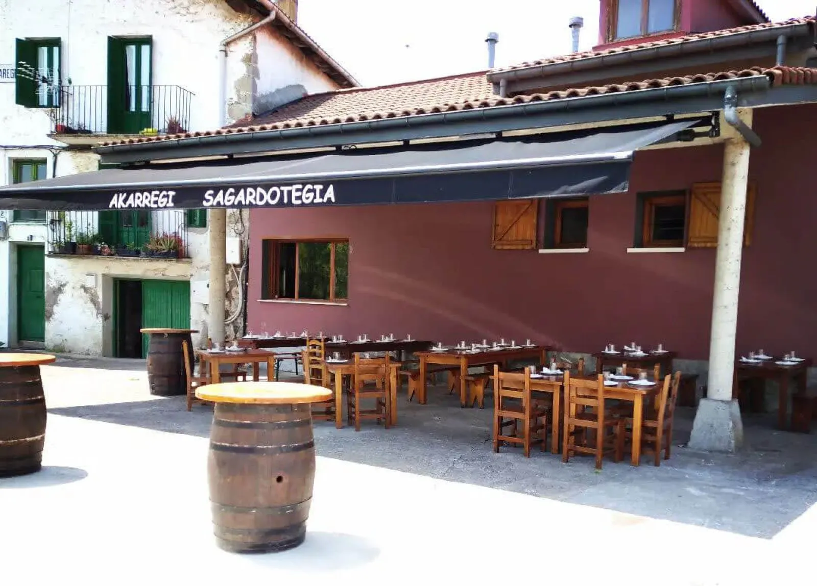 Sidrería Akarregi en Hernani