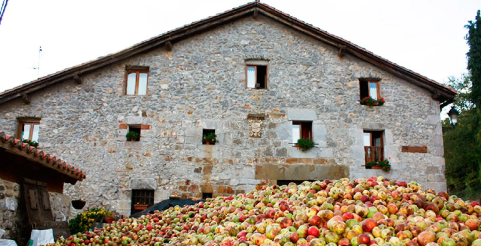 Sidrería Martintxoenea en Larraun